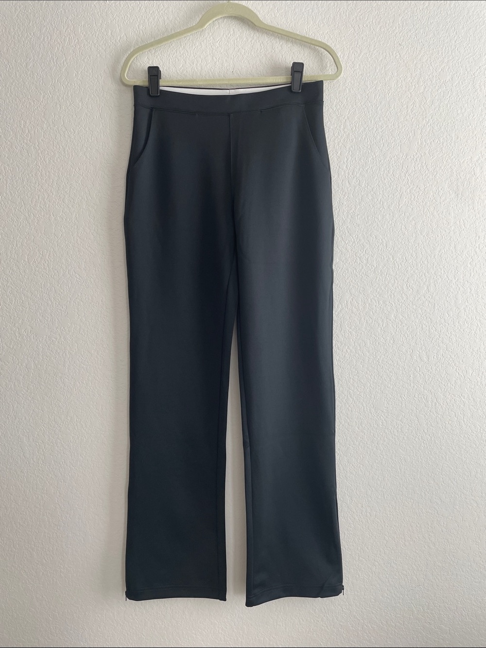 Women's Black Straight-Leg Dress Pants Size XS Doc&Amelia Premier Cintas Uniform